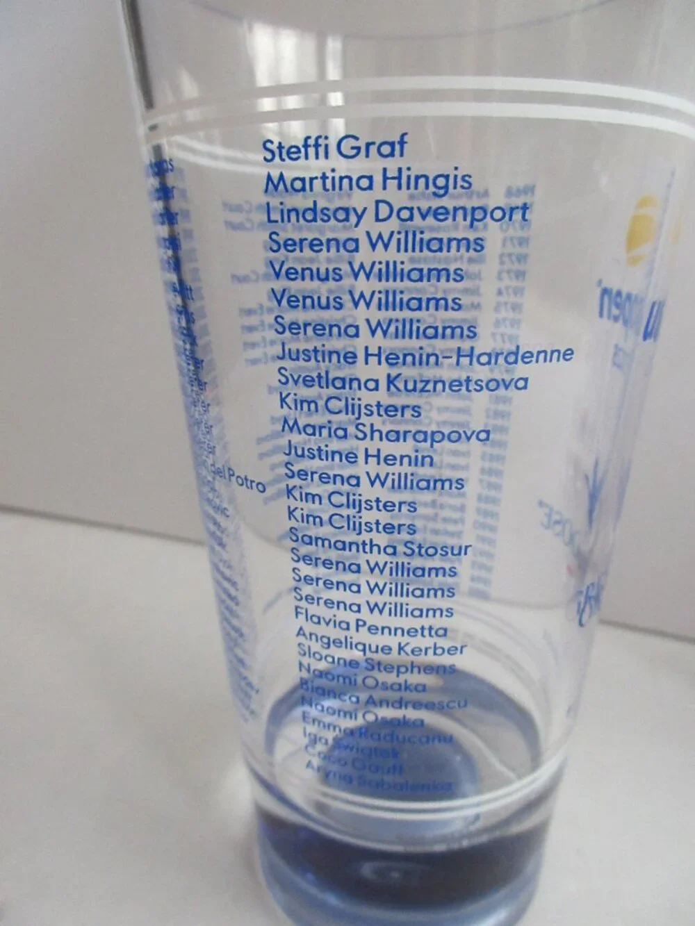 Grey Goose Vodka 2025 US Open Tennis Honey Deuce Acrylic Souvenir Cup Set of 3